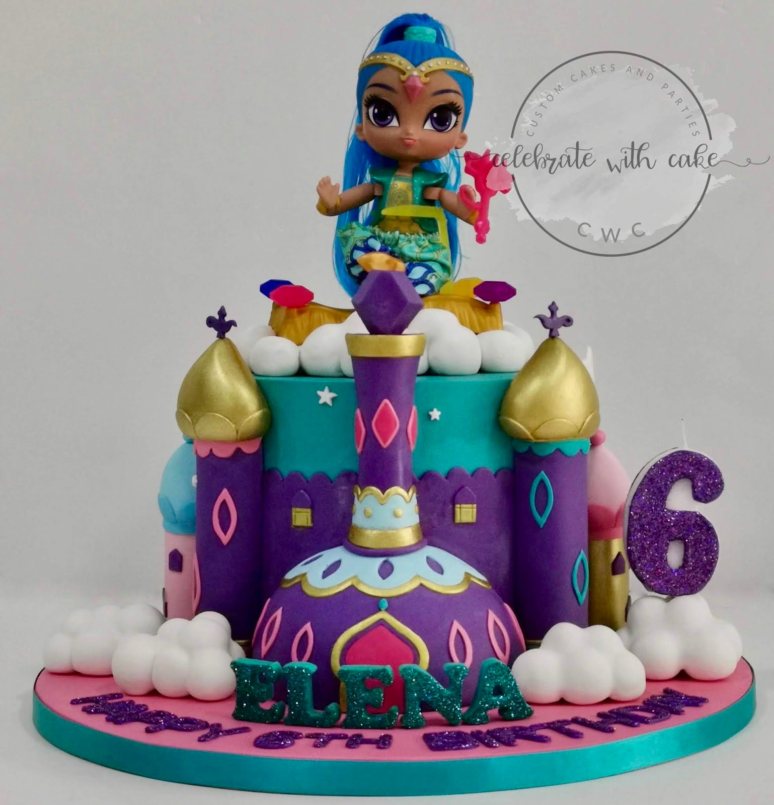 Celebrate with Cake! Shimmer and Shine featuring Shine Cake