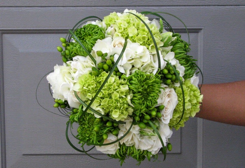 Green wedding flowers wedding flowers ideas