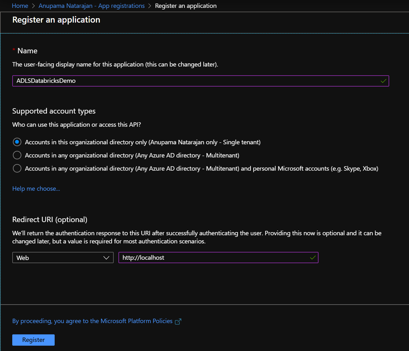 Anupama Natarajan: Data Platform Tips 30 - Integrate Azure Data Lake ...
