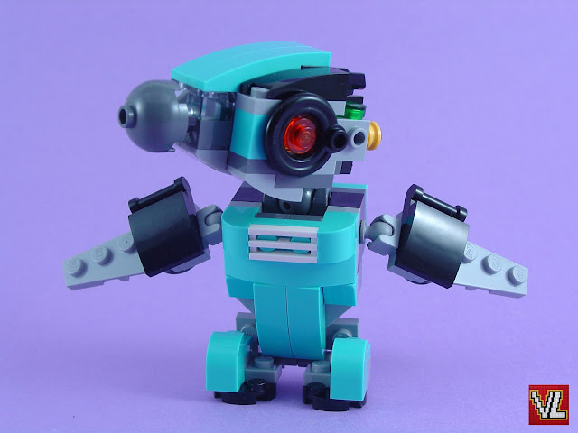 Set LEGO Creator 3in1 31062 Robo Explorer (Modelo 3 - Robot Bird with light-up eyes)