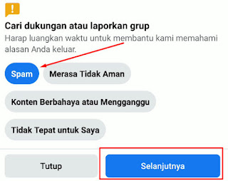 Cara Keluar Dari Grup Facebook