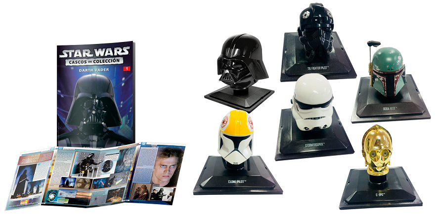 Colección Cascos Star Wars El Comercio