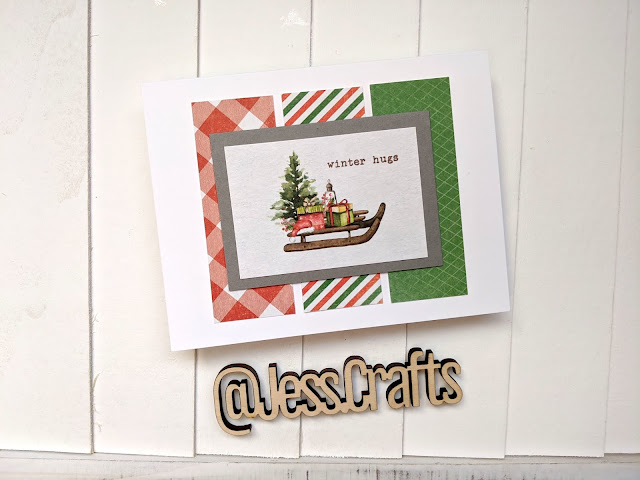 Christmas Cards with P13 Christmas Treats 6x6 Paper Pad by Jess Crafts