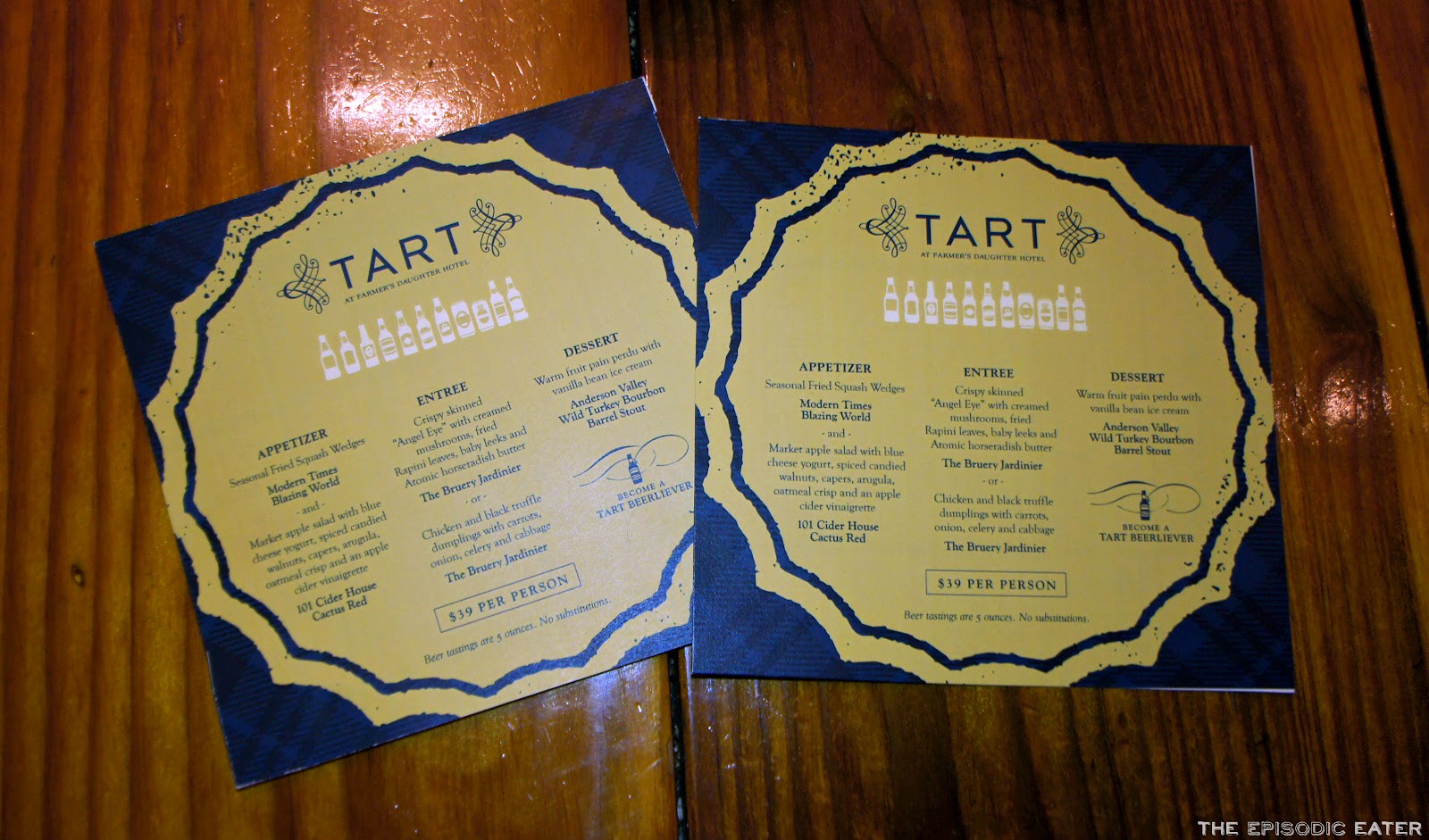 Tart Restaurant (Los Angeles, CA) | dineLA 2016 on The Episodic Eater
