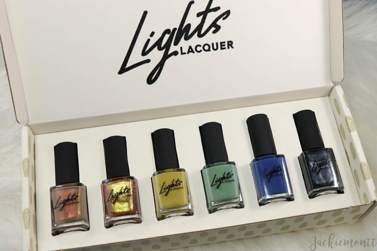 Lights Lacquer GRL PWR Collection JACKIEMONTT