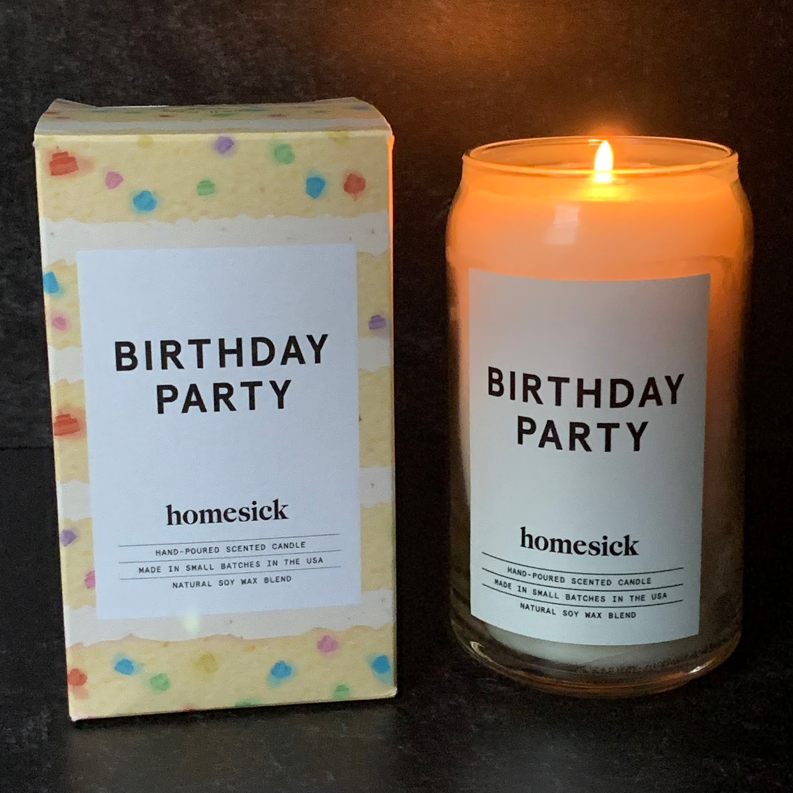 Homesick Birthday Party Candle Review A Very Sweet Blog