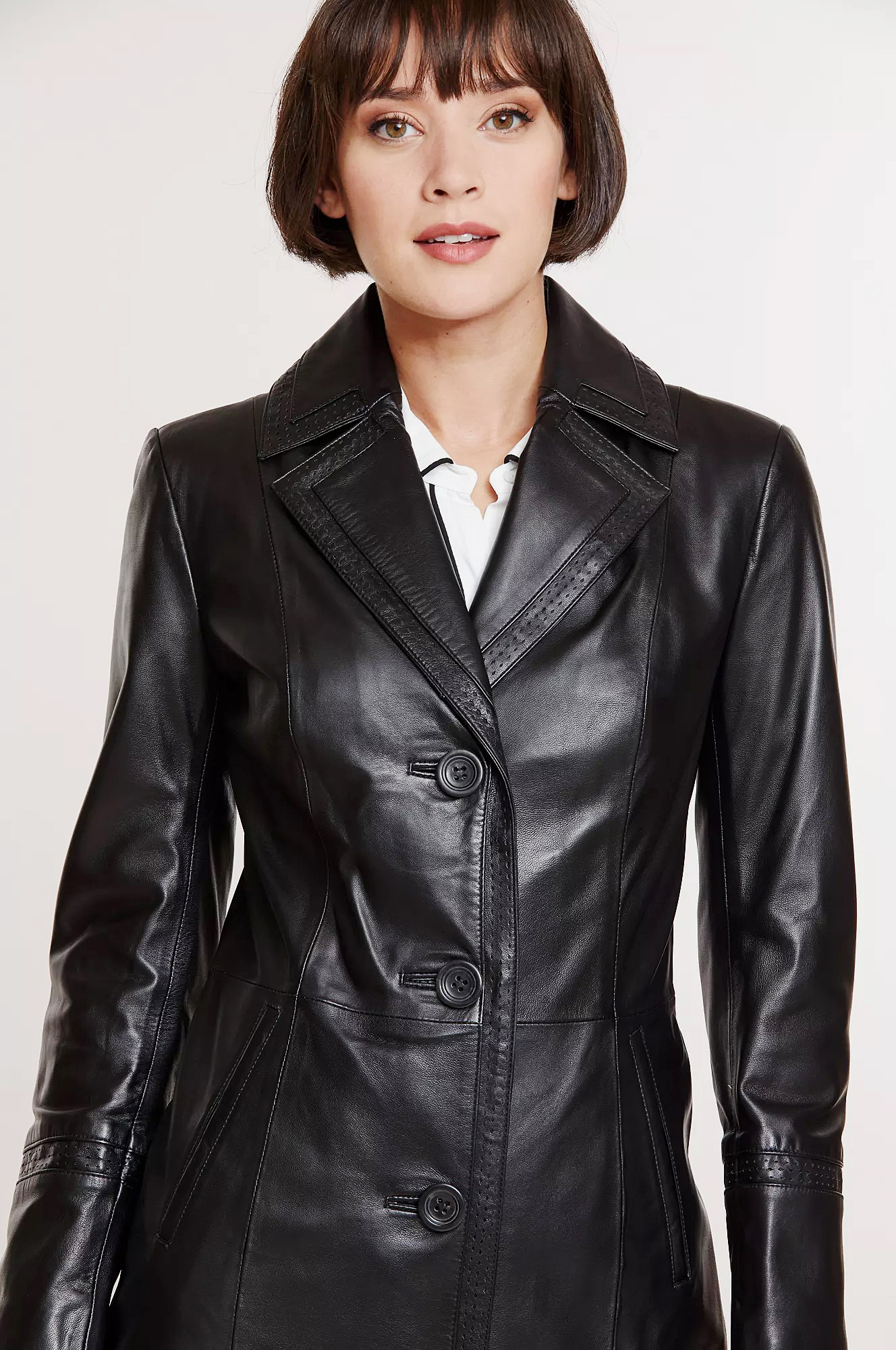 Leather Coat Daydreams: One of the finest leather coats I've seen on ...