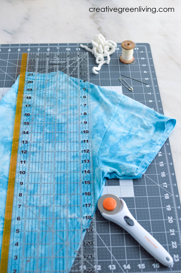 How to Make a Shopping Bag from a TShirt (no sewing required!) Creative Green Living