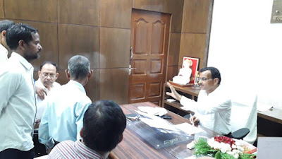 आयुक्त श्री पाल ने की सुनवाई