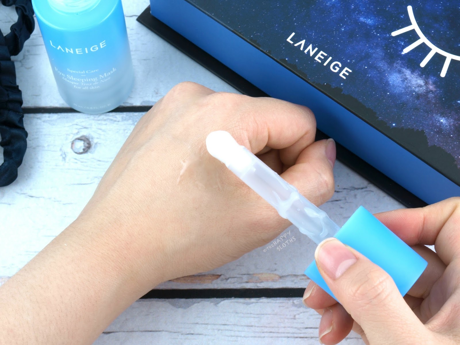 LANEIGE Eye Sleeping Mask Review The Happy Sloths Beauty, Makeup