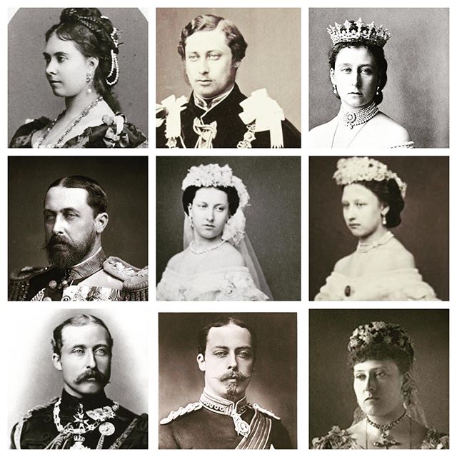 THE SAVVY SHOPPER Queen Victoria's 9 Children Over The Years