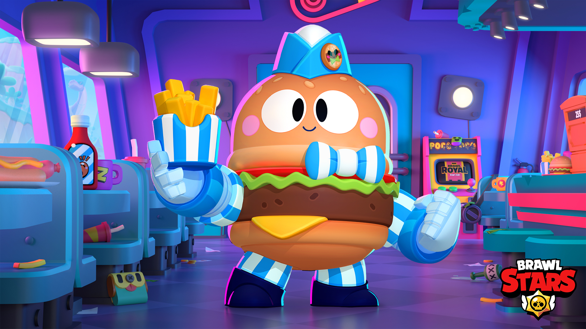 Brawl Stars Le skin Lou Burger est disponible Actus