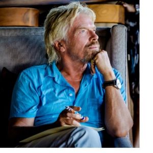 Richard Branson palestra no evento Ebulição em novembro