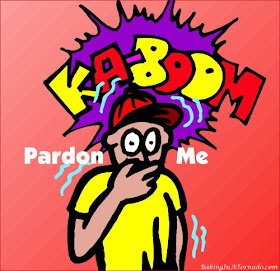 Pardon Me | Graphic designed by and property of www.BakingInATorando.com | #Humor #MyGraphics