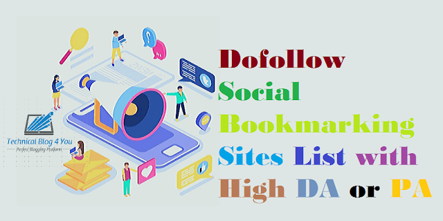 Dofollow Social Bookmarking Sites List with High DA and PA to Boost SEO in 2020 Dofollow Social Bookmarking Sites List with High DA and PA to Boost SEO in 2020