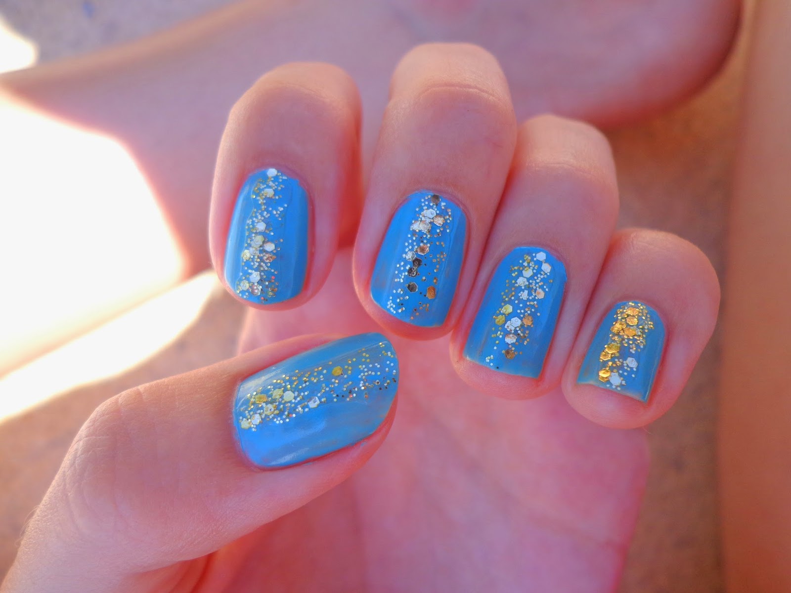 My perfect summer nails Love & Laughter
