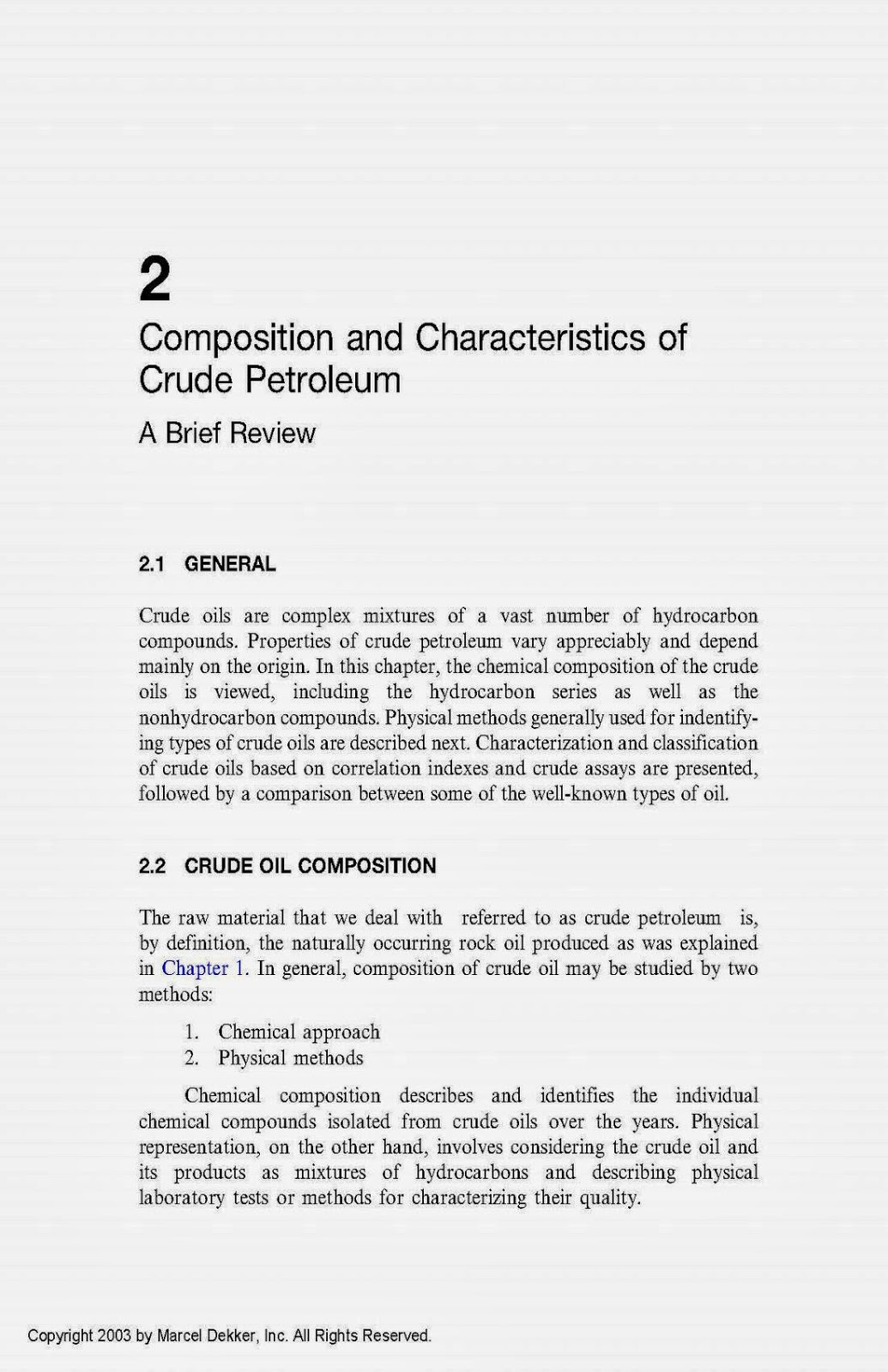 Petroleum & Gas Field Processing 02 Oil and Gas Book Reference