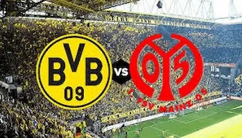 نتيجة مباراة بروسيا دورتموند و ماينز اليوم الدوري الالماني نتيجة مباراة بروسيا دورتموند و ماينز اليوم الدوري الالماني