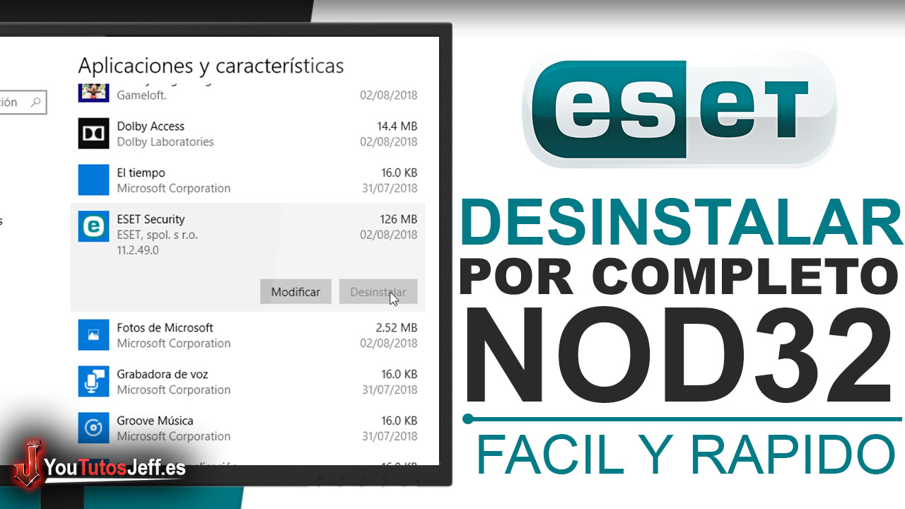 Como Desinstalar ESET NOD32 de Windows por Completo - Fácil y Rápido