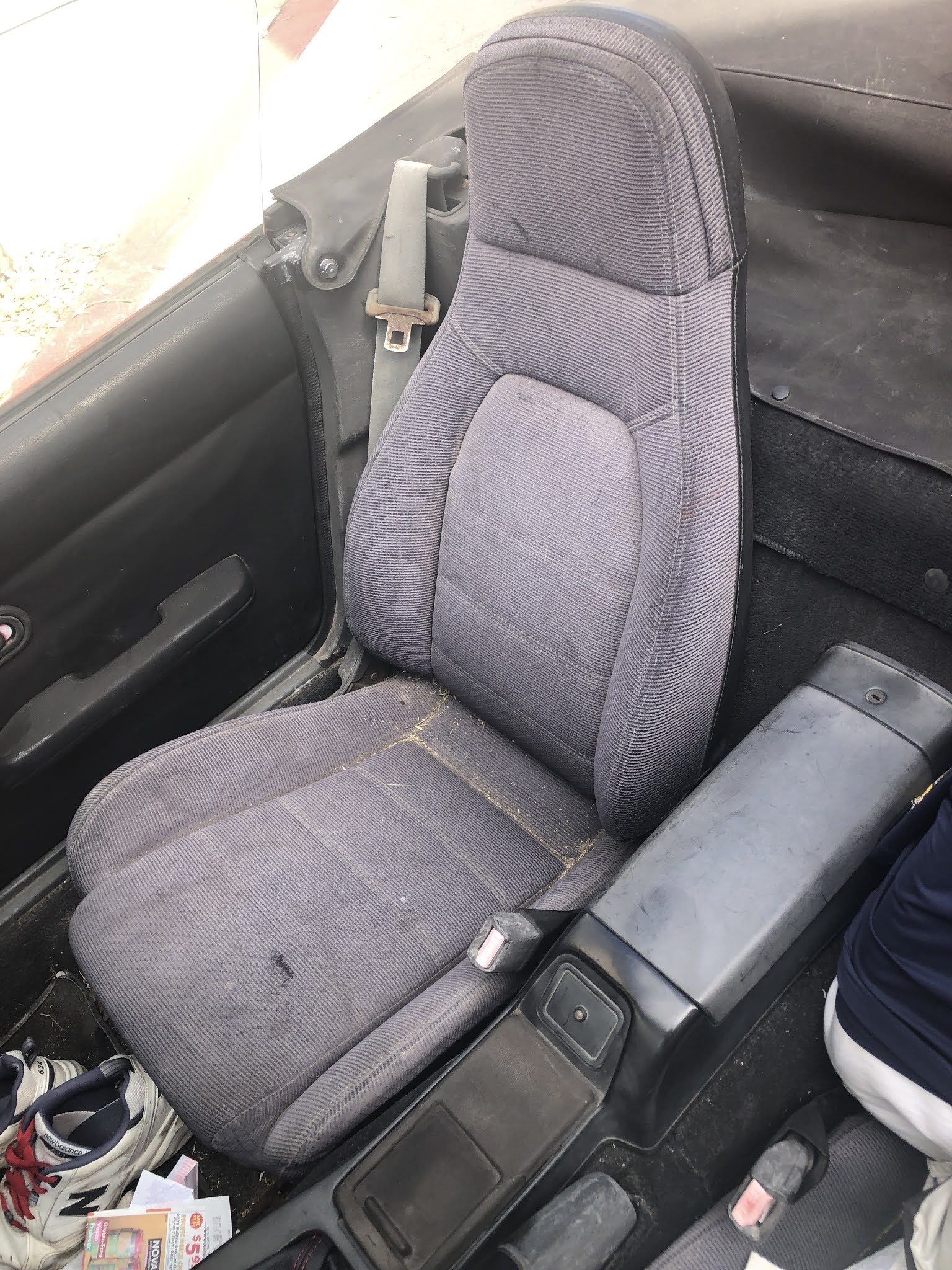Jeff's Blog Miata NA Seat Reupholstery
