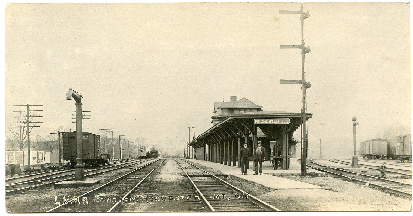 Vintage Railroad Pictures Lehigh Valley R.R., Rochester Junction