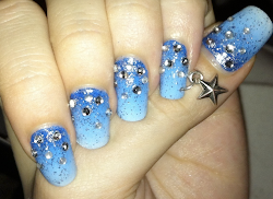 christmas nails nail dark nerdy eve