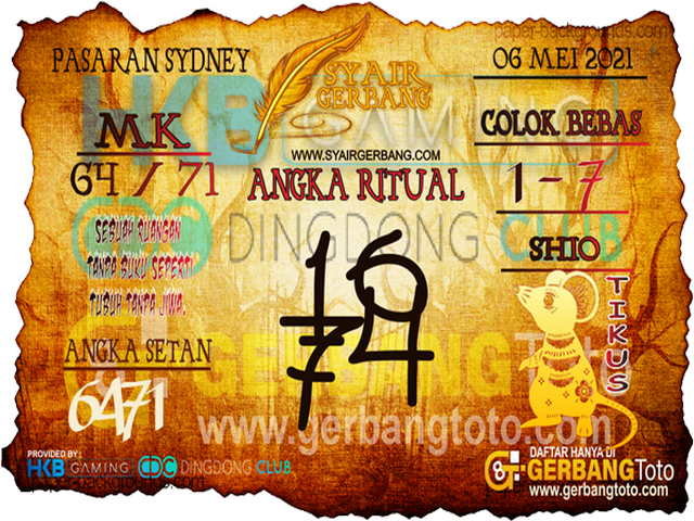 gambar togel sydney