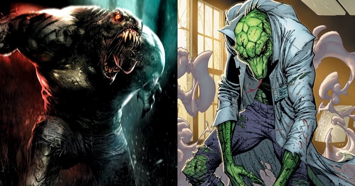 [MENTE CREATIVA] Artículos: Batalla Comparativa: Killer Croc VS Lizard