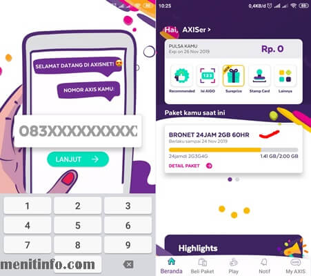 Cara Cek Sisa Kuota Paket Internet Axis Lengkap Menit Info