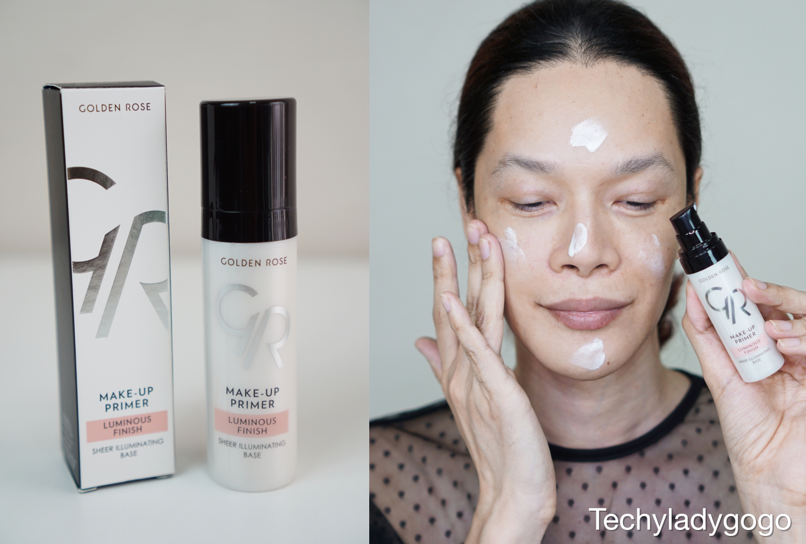 แต่งหน้าโทนสุภาพเรียบร้อย X Golden Rose Cosmetics TechyLadyGogo