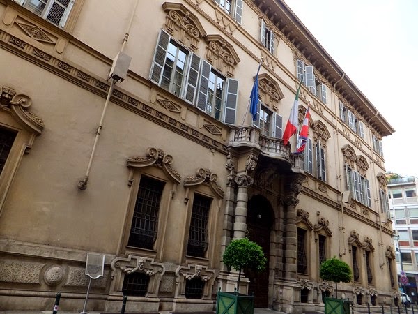 Turin Italie Via Garibaldi balade palazzo lascaris di ventimiglia