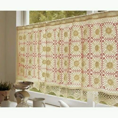 Creativas propuestas para hacer cortinas en crochet