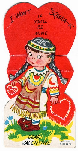 Happy Valentines Day Free Vintage Valentine Card Red Puppy Blue Bow