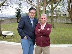Com o escritor Flavio José Cardozo