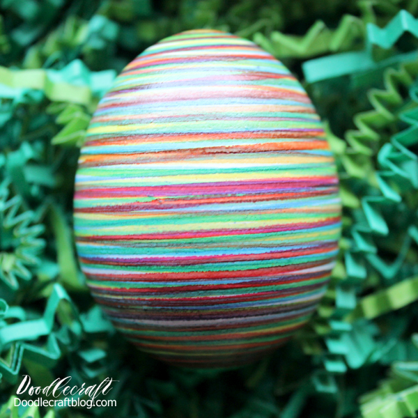 EggMazing Striped Easter Eggs DIY!