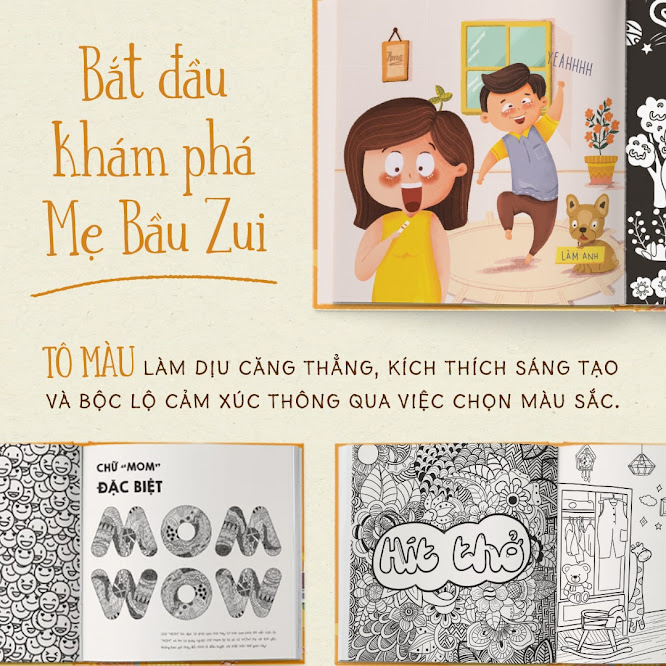 [A116] Mua ngay "Mẹ Bầu Zui" - Sách thai giáo số 1 cho Mẹ Bầu Việt Nam