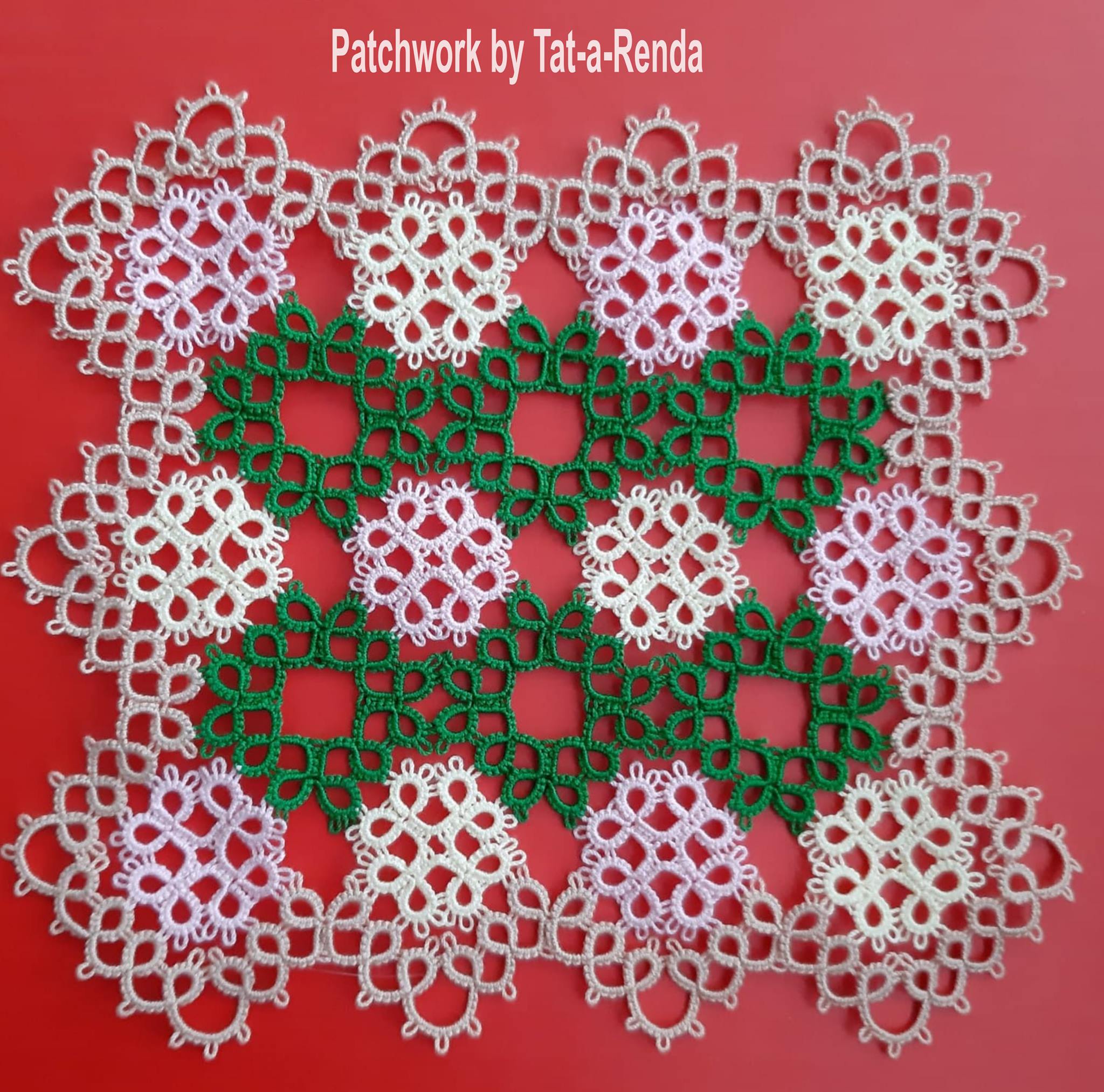 My free doily tatting pattern, link is in first comment : r/tatting
