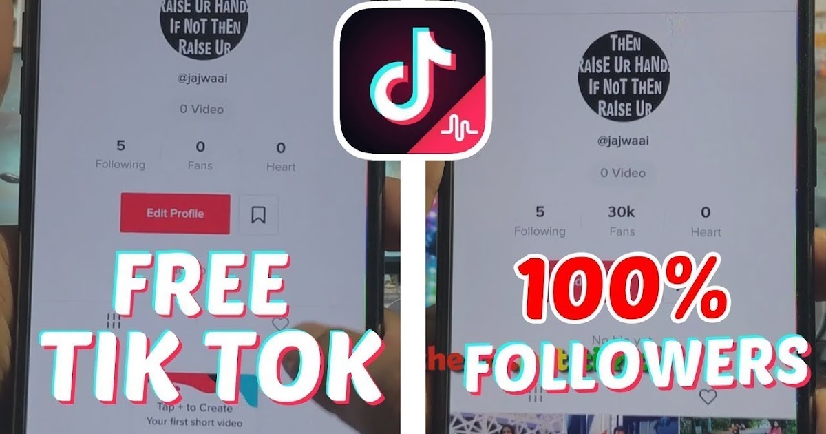 Tik Tok Followers Free Trial: Free Tiktok Likes No Survey Or Verification