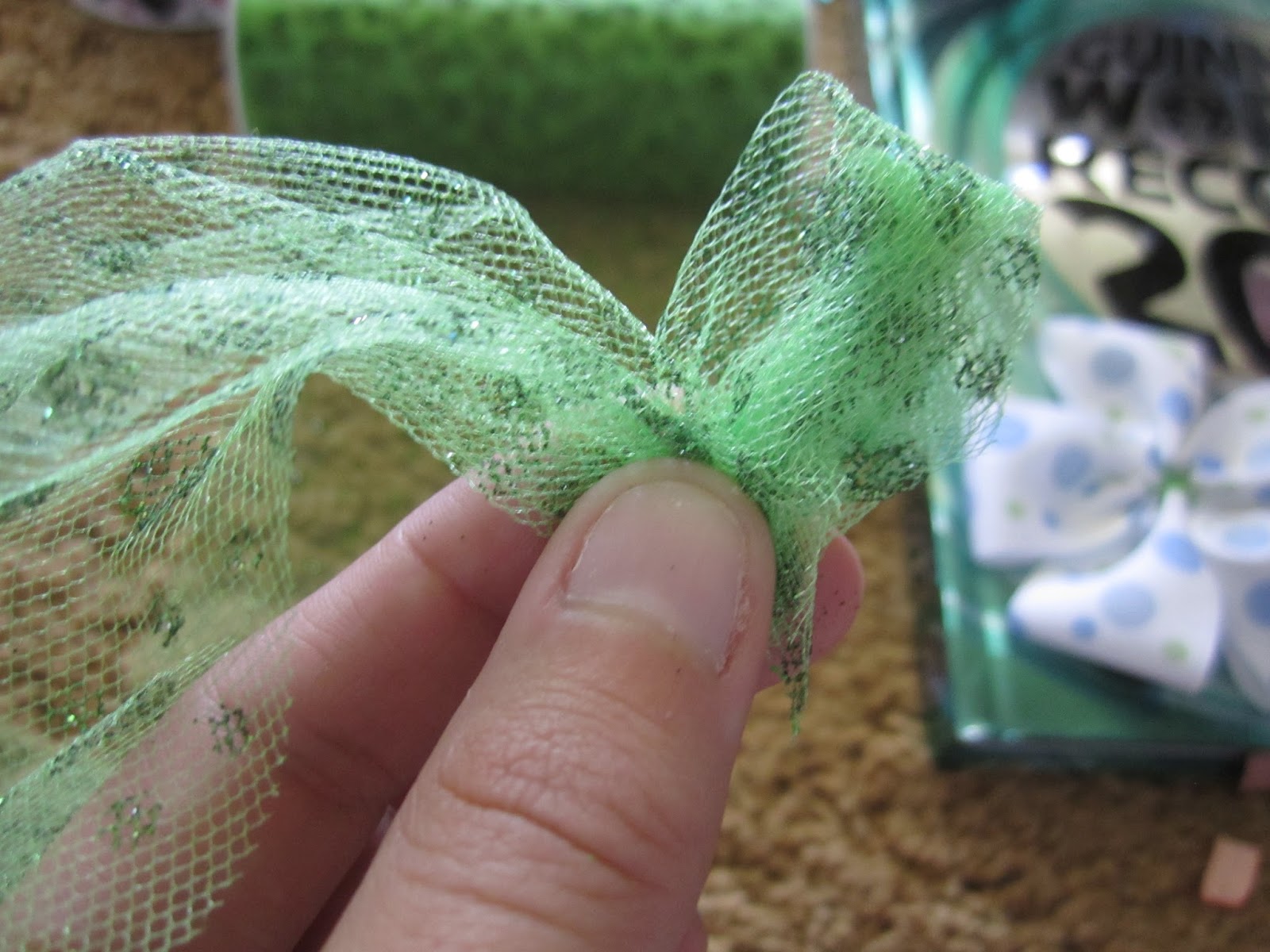 Successful Secrets DIY Tulle Hair Bows