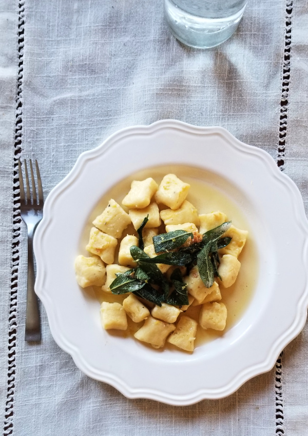Homemade Ricotta Gnocchi with Browned Butter Sage Sauce Fresh Eggs