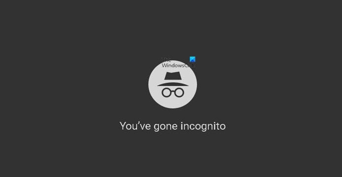 esegui il browser Chrome in modalità di navigazione in incognito o in modalità provvisoria