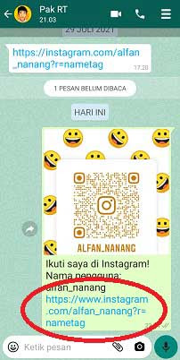 Cara Membuat Link Instagram Sendiri di Android dan iPhone - WAFBIG