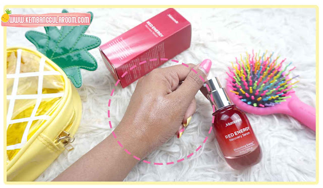 mamonde red energy recovery serum