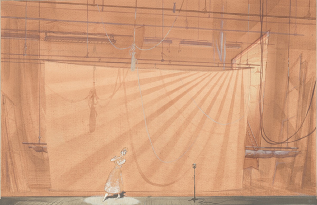 Flares into Darkness Jo Mielziner set designs