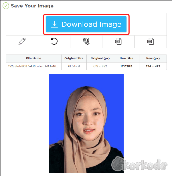 2022 Cara Mengubah Foto Jadi 3x4 2x3 4x6 Ukuran Resmi Online 1 Menit