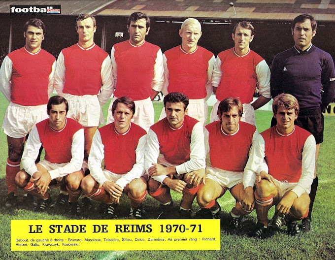 STADE de REIMS 1970-71. By Ageducatifs.