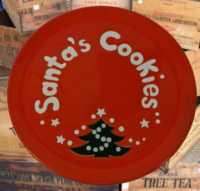 Waechtersbach Santa's cookies plate