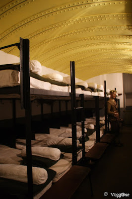 Alcune camerate nel bunker di Hatten