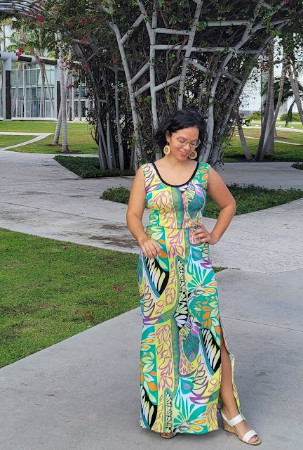 sky blue shift dress