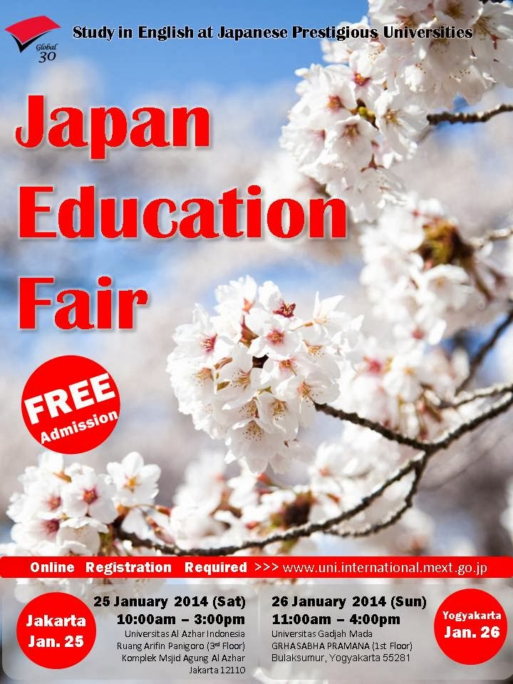 JAPAN Education Fair 2014 di UGM  ariefpedia